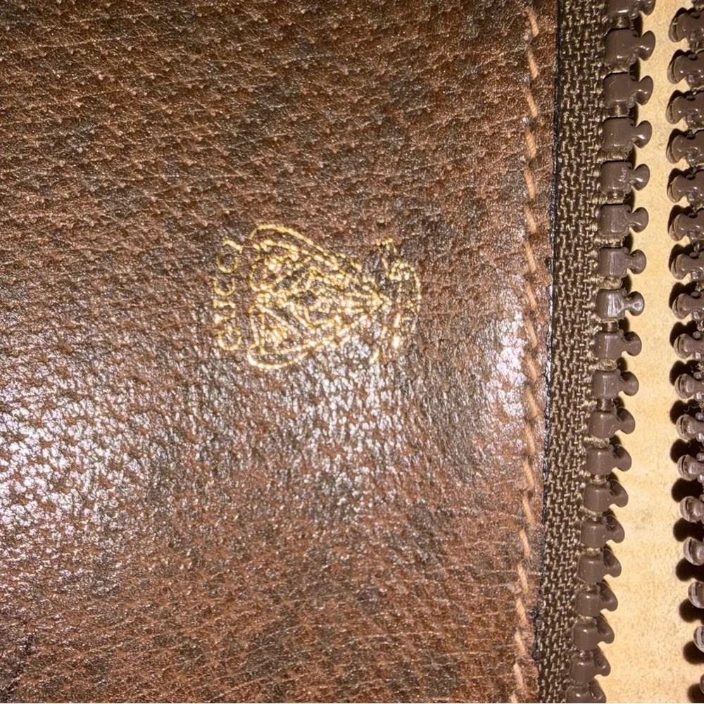 Gucci Brown Patterned Men's Briefcase